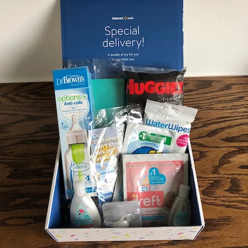 free baby registry box