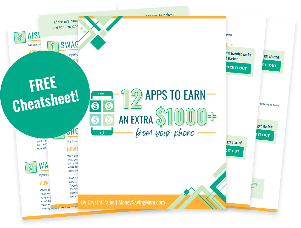 Cash App printable sheets